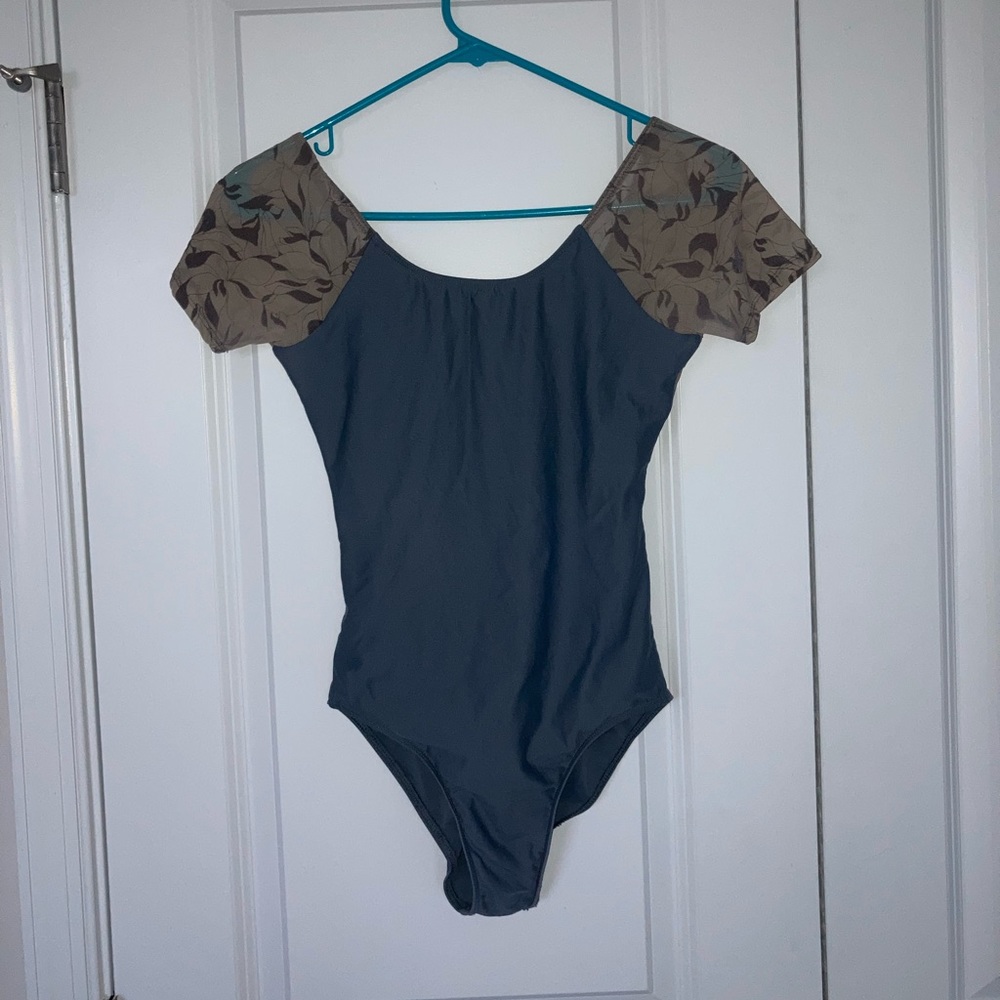 Grey Wear Moi Ballet Leotard